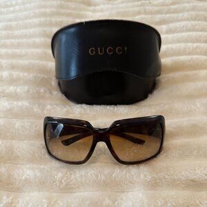Brown Gucci Sunglasses